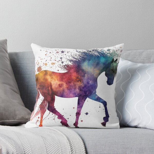 Aperçu de l'œuvre Cosmic watercolor unic #82 unicorn créée et vendue par LaElee.