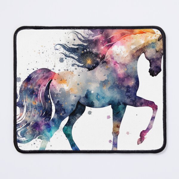 Item preview, Cosmic watercolor unic #83 unicorn designed and sold by LaElee.