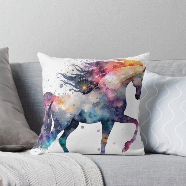 Aperçu de l'œuvre Cosmic watercolor unic #83 unicorn créée et vendue par LaElee.