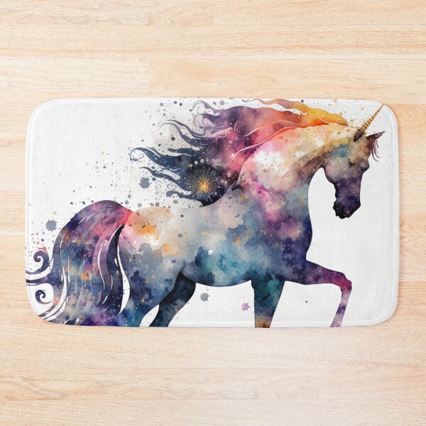 Item preview, Cosmic watercolor unic #83 unicorn designed and sold by LaElee.