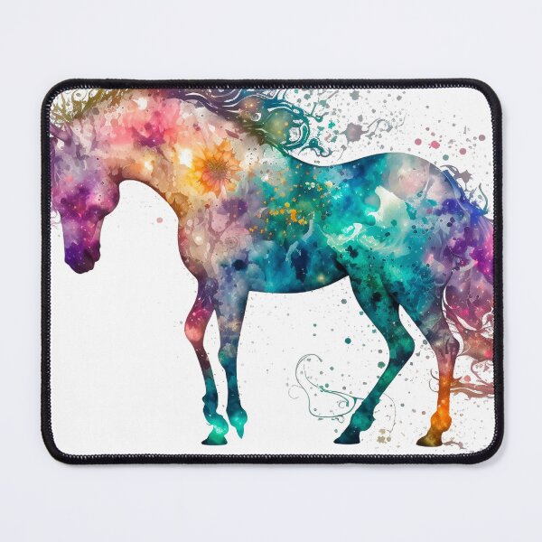 Item preview, Cosmic watercolor unic #84 unicorn designed and sold by LaElee.
