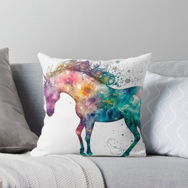 Aperçu de l'œuvre Cosmic watercolor unic #84 unicorn créée et vendue par LaElee.
