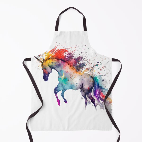 Item preview, Cosmic watercolor unic #84 unicorn designed and sold by LaElee.