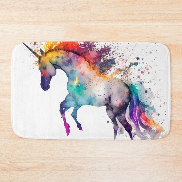 Item preview, Cosmic watercolor unic #84 unicorn designed and sold by LaElee.