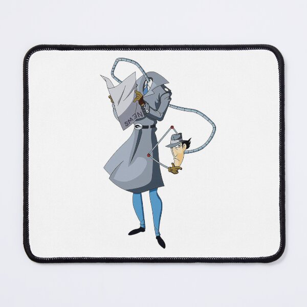 Item preview, inspector gadget reading newspaper designed and sold by Carolinehe56.