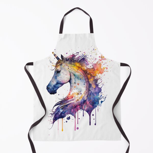 Item preview, Cosmic watercolor unic #86 unicorn designed and sold by LaElee.