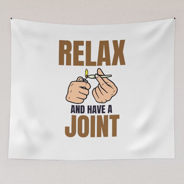 Item preview, Relax and Have a Joint designed and sold by mkzmerch.