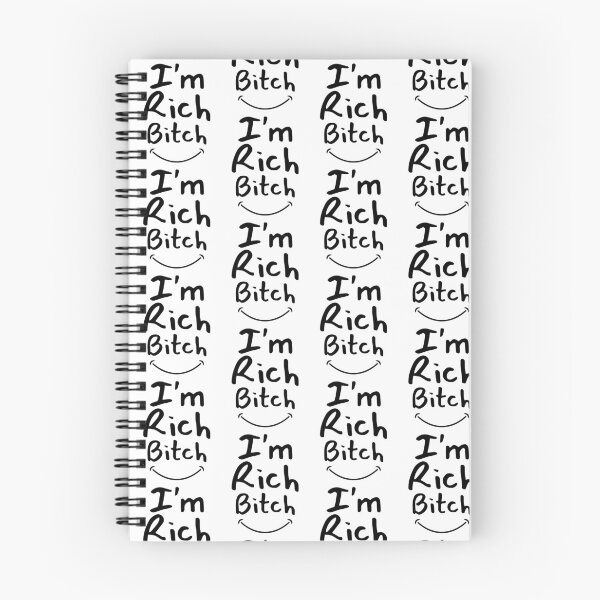 Item preview, I'm Rich Bitch Smiley Face designed and sold by mkzmerch.