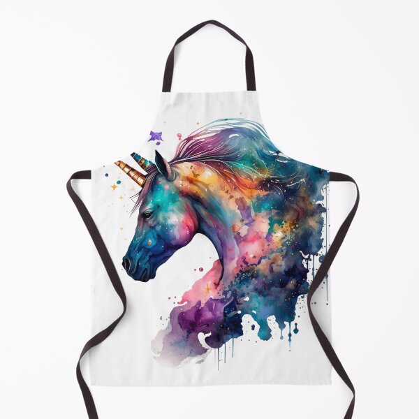 Item preview, Cosmic watercolor unic #88 unicorn designed and sold by LaElee.