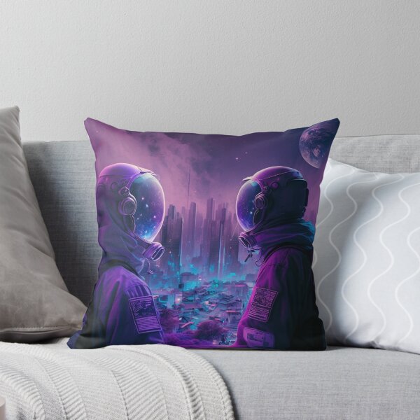 Item preview, A city in a mystic random world with colours blue designed and sold by tshirtistic.