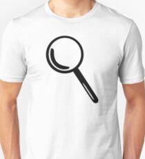 Magnifying glass Unisex T-Shirt