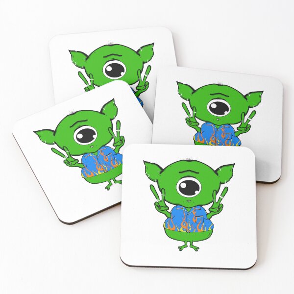 Item preview, LIL ALIEN DUDE - funky shirt designed and sold by ...Magenta . Watts....