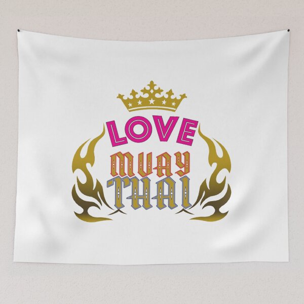 Item preview, Muay Thai Martial Arts Fighter Boxing Hobby, Kick Boxing sticker, T-Shirt etc. designed and sold by RitPisat.