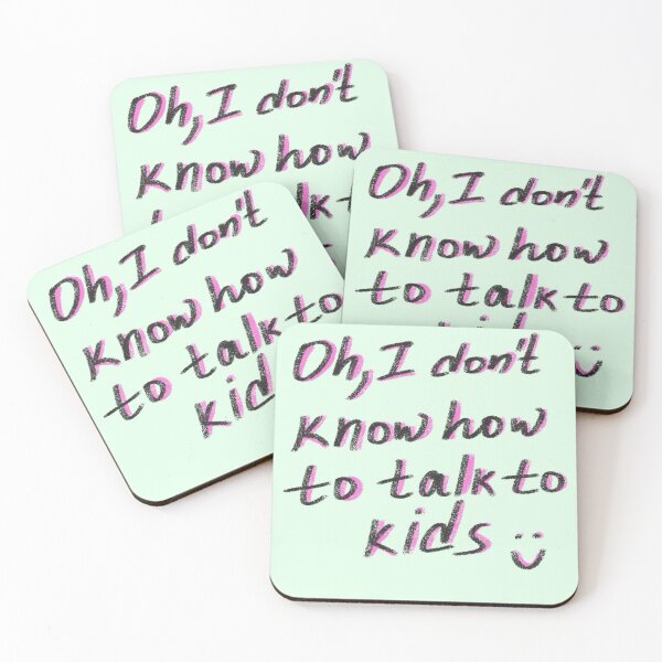 Item preview, OH, I dont know how to talk to kids designed and sold by pinkyfish1010.