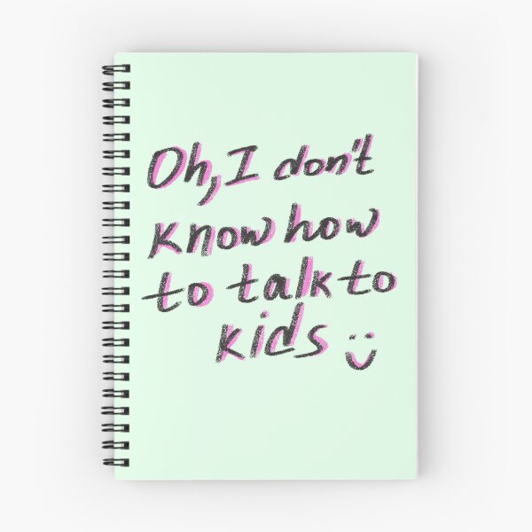 Item preview, OH, I dont know how to talk to kids designed and sold by pinkyfish1010.