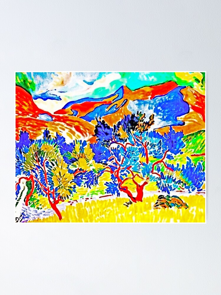 André Derain, Mountains at Collioure, 1905