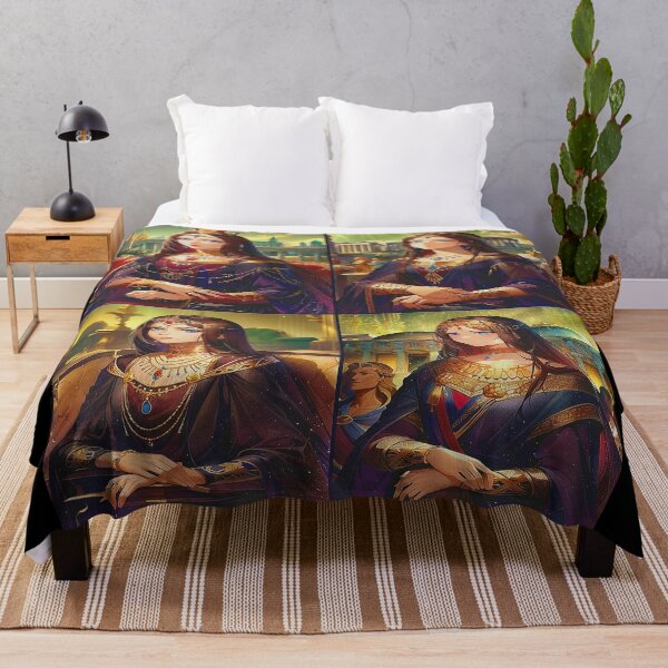 Item preview, 4 Queens Quads Mona Lisa, Style Manga And Anime Lover! designed and sold by Giulivo Store Graphic.