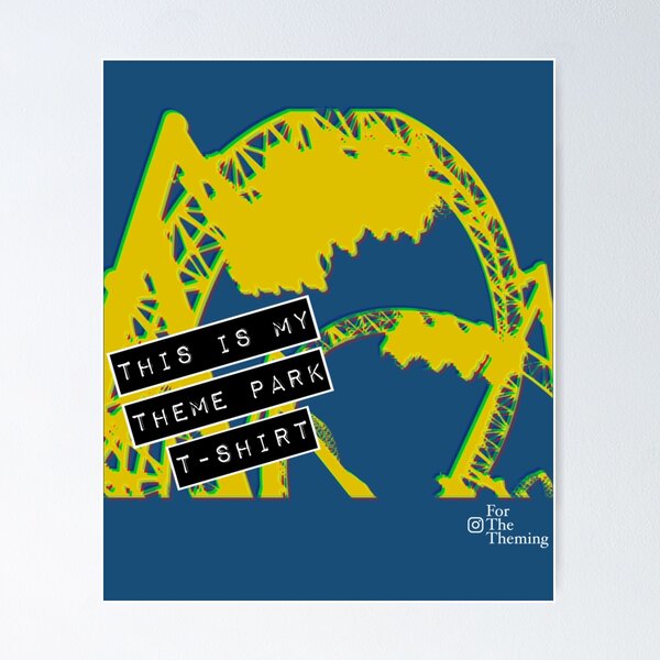 Item preview, This is my Theme Park Tee designed and sold by MatthewBen.