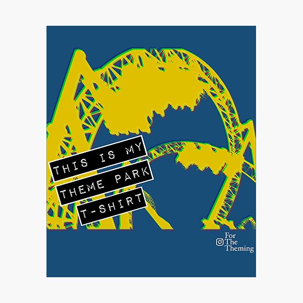 Item preview, This is my Theme Park Tee designed and sold by MatthewBen.