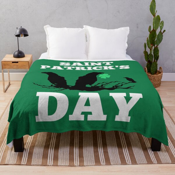Item preview, Saint Patrick's Day Silhouette Crows designed and sold by vibeno1.