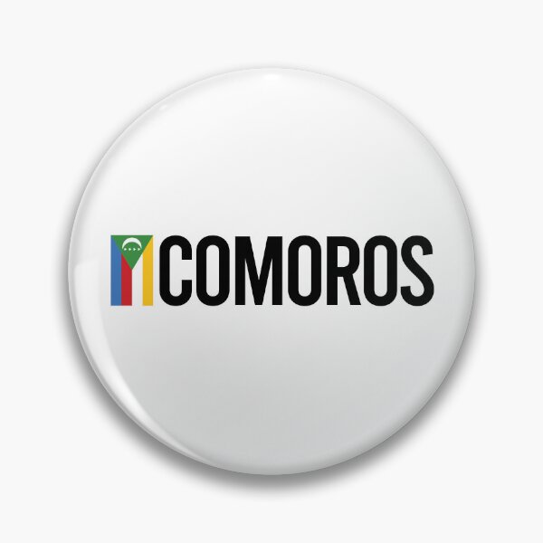 Item preview, Comoros Country Flag - Minimal Design collection designed and sold by randomorder.