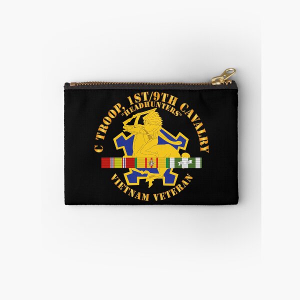 Item preview, Army - C Troop, 1st-9th Cavalry - Headhunters - Vietnam Vet w 1966-1967 VN SVC X 300 designed and sold by Military Insignia Products.