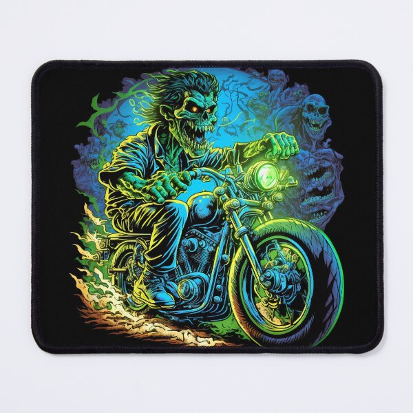 Item preview, Zombie riding a motorcycle designed and sold by pxdg.