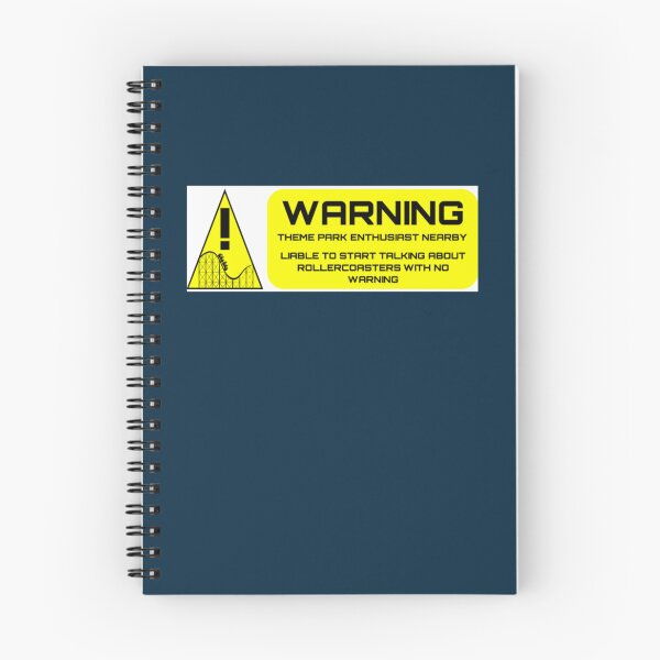 Item preview, Warning  Theme Park Enthusiast Nearby     designed and sold by MatthewBen.