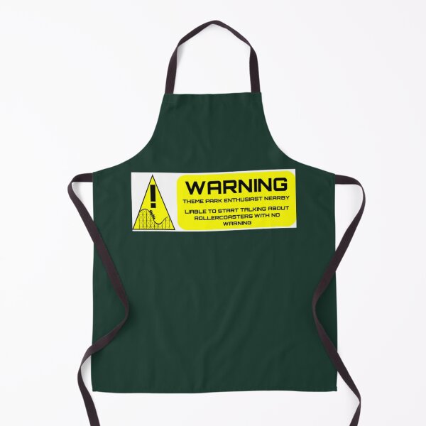 Item preview, Warning Theme Park Enthusiast Nearby designed and sold by MatthewBen.