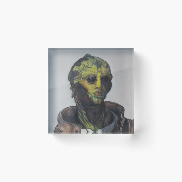 Item preview, Thane Colored Pencil Portrait designed and sold by JudeTattooed.