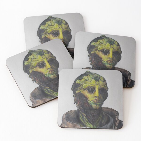 Item preview, Thane Colored Pencil Portrait designed and sold by JudeTattooed.