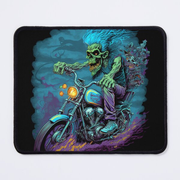 Item preview, Zombie riding a motorcycle designed and sold by pxdg.