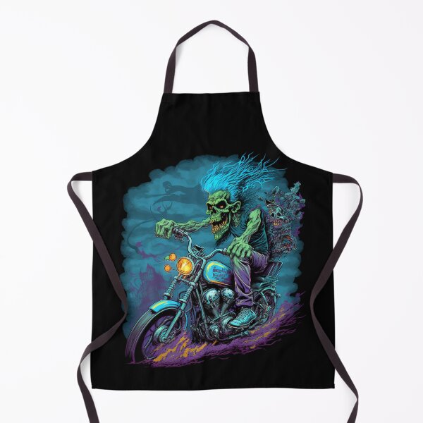 Item preview, Zombie riding a motorcycle designed and sold by pxdg.