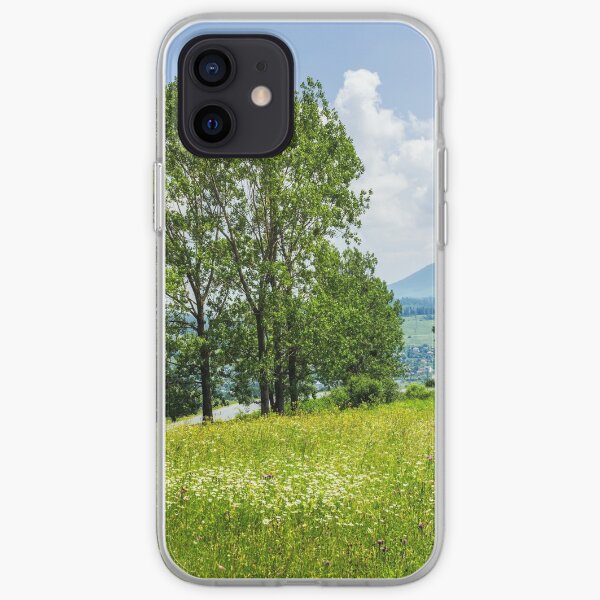 forest glade on hillside iPhone Soft Case