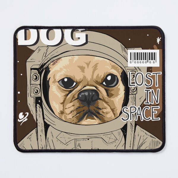Item preview, Space dog designed and sold by UnaWu533.