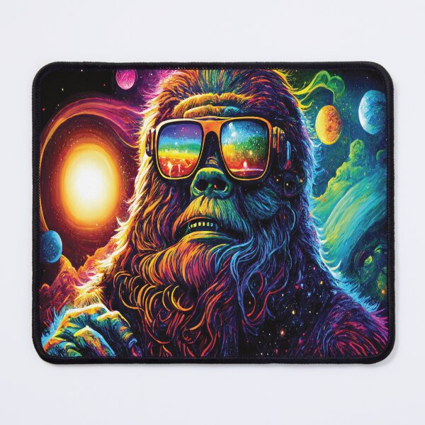 Item preview, Space Bigfoot: A Wild Ride through the Galaxies designed and sold by bigmomma00.