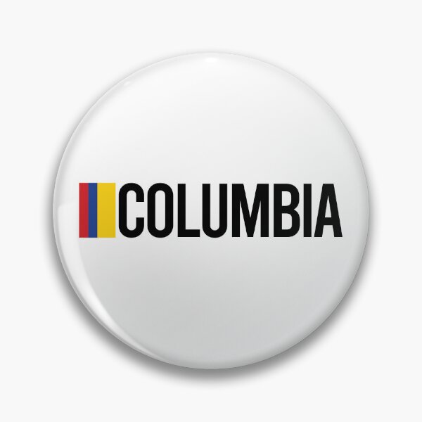 Item preview, Columbia Country Flag - Minimal Design collection designed and sold by randomorder.