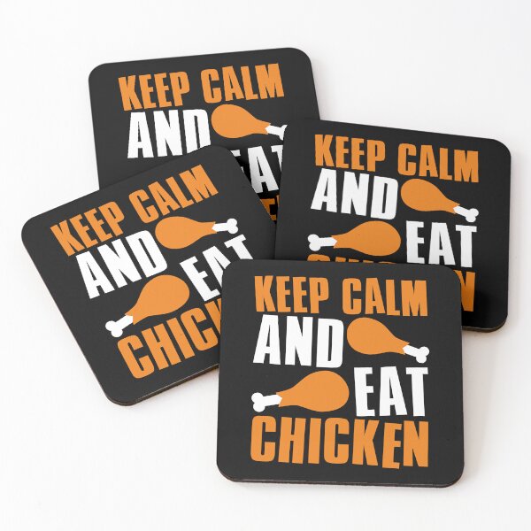 Item preview, Keep Calm And Eat Chicken designed and sold by FNStuff.