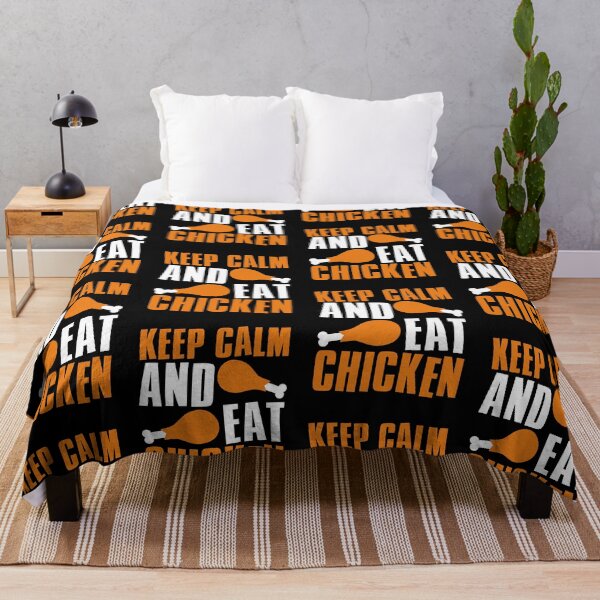 Item preview, Keep Calm And Eat Chicken designed and sold by FNStuff.