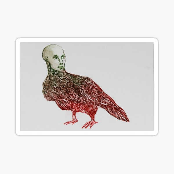 Item preview, Birdman Aquatint Etching  designed and sold by JudeTattooed.