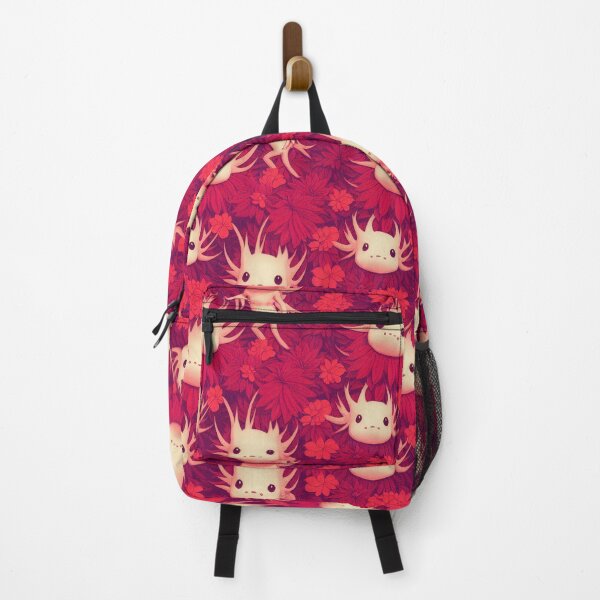 Item preview, Axolotl Cute Floral pattern designed and sold by AI Creations ⭐⭐⭐⭐⭐.