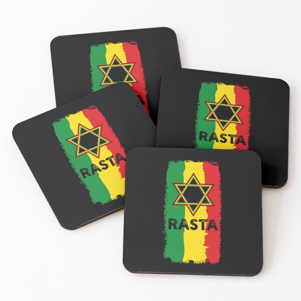 Item preview, Rastafari Rasta Flag Star  designed and sold by designandclouds.