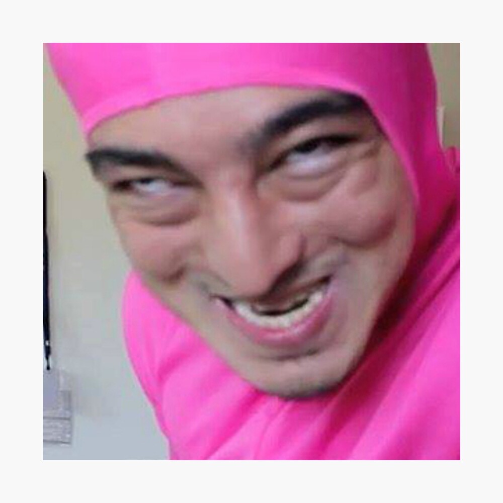 "Pink Guy Filthy Frank Meme" Photographic Print by prodesigner2 R...