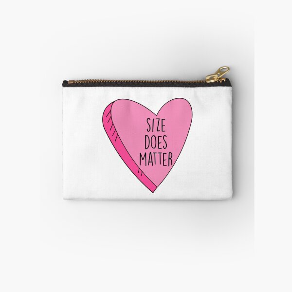 Item preview, Valentine's Day Candy Heart Size Does Matter Funny designed and sold by ccheshiredesign.