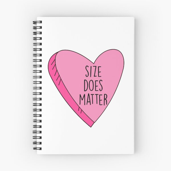 Item preview, Valentine's Day Candy Heart Size Does Matter Funny designed and sold by ccheshiredesign.