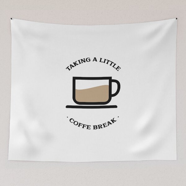 Item preview, Taking a Little Coffee Break designed and sold by crazydotdesigns.