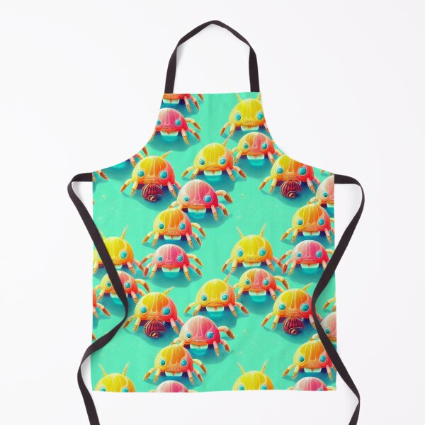 Item preview, Hermit Crab cute kawaii style pattern designed and sold by AI Creations ⭐⭐⭐⭐⭐.