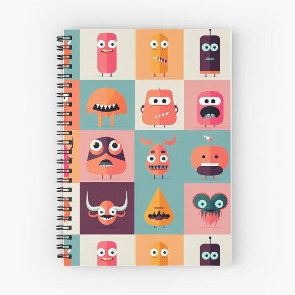 Item preview, Cartoon Monsters Pink designed and sold by CosyDesign.