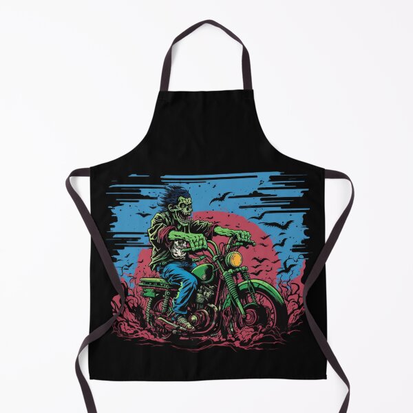Item preview, Zombie riding a motorcycle designed and sold by pxdg.