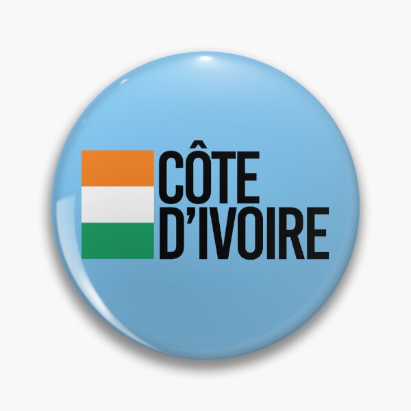 Item preview, Cote d'Ivoire Country Flag - Minimal Design collection designed and sold by randomorder.